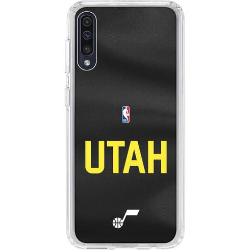 NBA Utah Jazz Jersey Galaxy A50 Clear Case